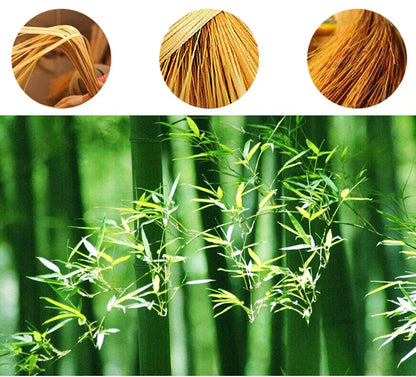 Hand-Knit Bamboo Pendant Ceiling Light