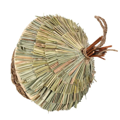 Hand-woven Hummingbird Nest House for Garden - CN