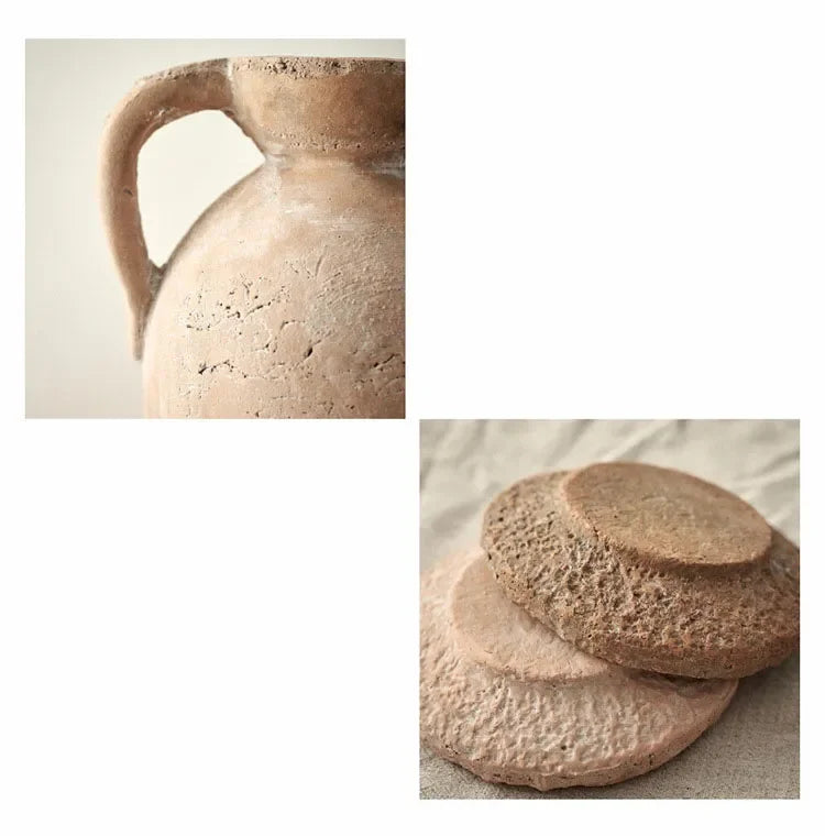 Handcrafted Ceramic Vase for Flowers - Vase