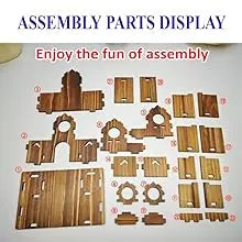 Handmade 6-Hole Hanging Bird House