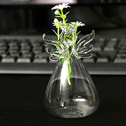 Handmade Angel Glass Vase - Home Decor - Vase