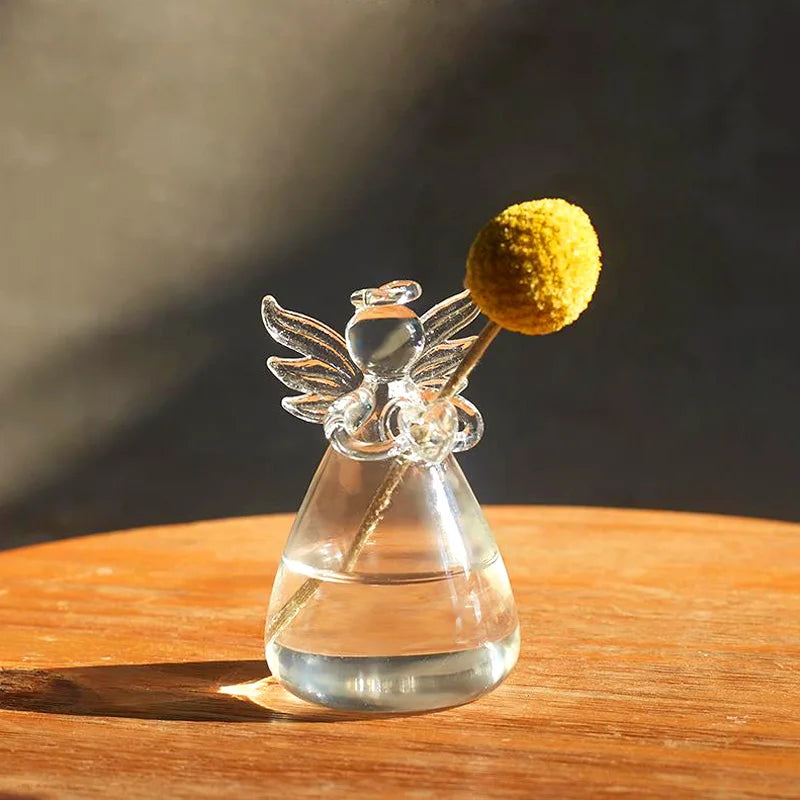 Handmade Angel Glass Vase - Home Decor - Vase