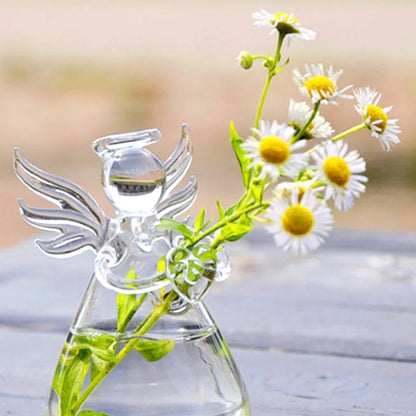Handmade Angel Glass Vase - Home Decor - Vase
