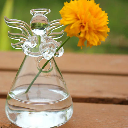 Handmade Angel Glass Vase - Home Decor - Vase