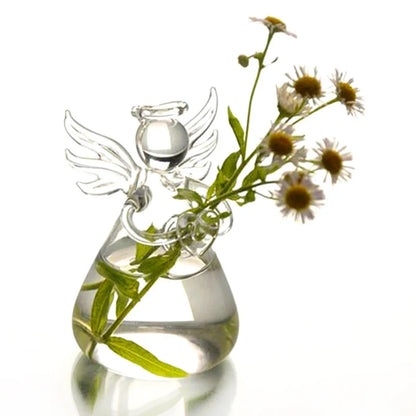 Handmade Angel Glass Vase - Home Decor - Vase