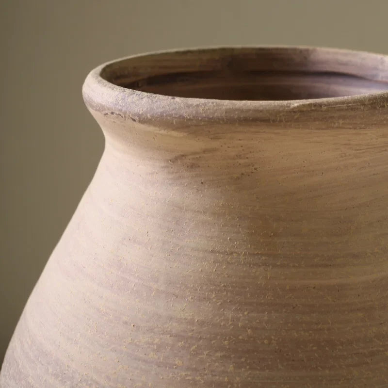 Handmade Ceramic Vase Retro Style Home Decoration