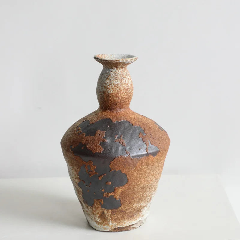Handmade Ceramic Vases for Zen Flower Arrangements - A - Vase