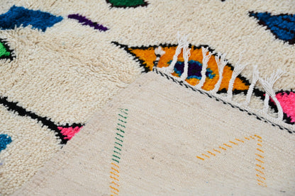 Handmade Moroccan Azilal Rug - 222 x 139 cm - Moroccan Rugs