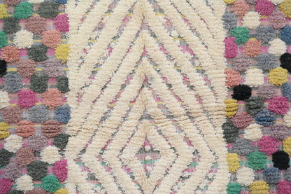 Handmade Moroccan Azilal Rug 222x133 cm - Moroccan Rugs