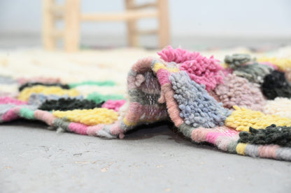 Handmade Moroccan Azilal Rug 222x133 cm - Moroccan Rugs