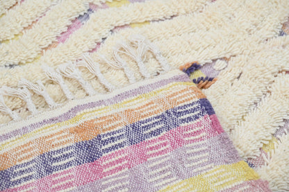 Handmade Moroccan Azilal Rug 223x133 cm - Moroccan Rugs