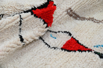 Handmade Moroccan Azilal Rug - 223x157cm - Moroccan Rugs