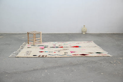 Handmade Moroccan Azilal Rug - 223x157cm - Moroccan Rugs