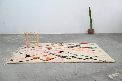 Handmade Moroccan Azilal Rug - 228x152cm - Moroccan Rugs