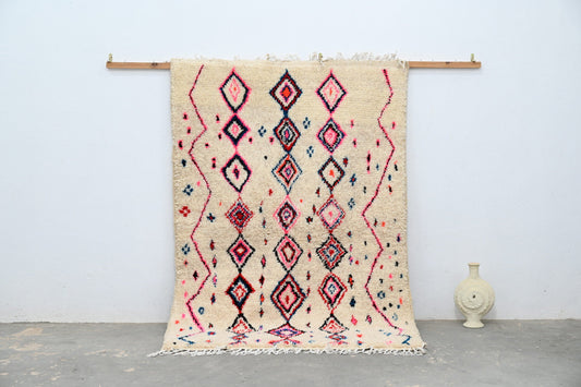 Handmade Moroccan Azilal Rug - 230x154cm - Moroccan Rugs