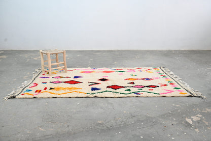 Handmade Moroccan Azilal Rug 231x131cm - Moroccan Rugs