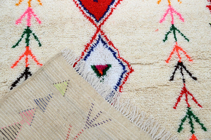 Handmade Moroccan Azilal Rug - 231x152 cm - Moroccan Rugs