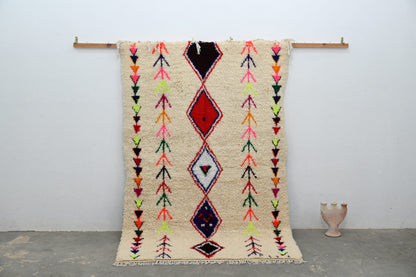 Handmade Moroccan Azilal Rug - 231x152 cm - Moroccan Rugs