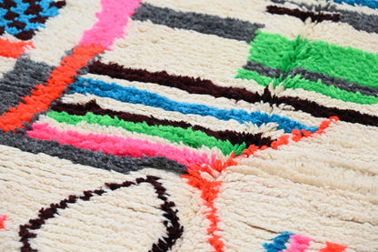 Handmade Moroccan Azilal Rug - 234x161 cm - Moroccan Rugs