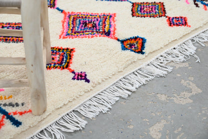 Handmade Moroccan Azilal Rug 236x155cm - Moroccan Rugs