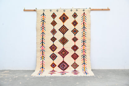 Handmade Moroccan Azilal Rug 236x155cm - Moroccan Rugs