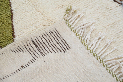 Handmade Moroccan Azilal Rug - 237x146 cm - Moroccan Rugs