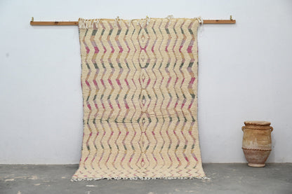 Handmade Moroccan Azilal Rug - 238x144cm - Moroccan Rugs