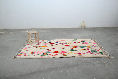 Handmade Moroccan Azilal Rug - 240x141 cm - Moroccan Rugs