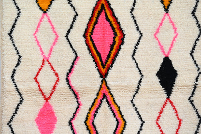 Handmade Moroccan Azilal Rug 240x150cm - Moroccan Rugs