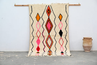 Handmade Moroccan Azilal Rug 240x150cm - Moroccan Rugs