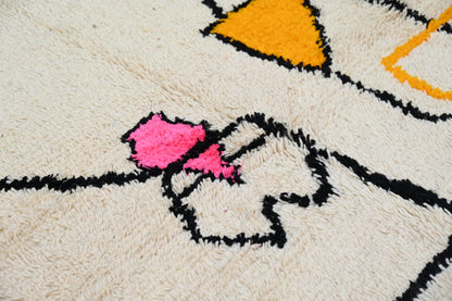 Handmade Moroccan Azilal Rug 240x152 cm - Moroccan Rugs