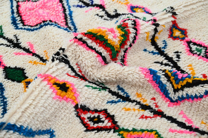 Handmade Moroccan Azilal Rug 243x131 cm - Moroccan Rugs