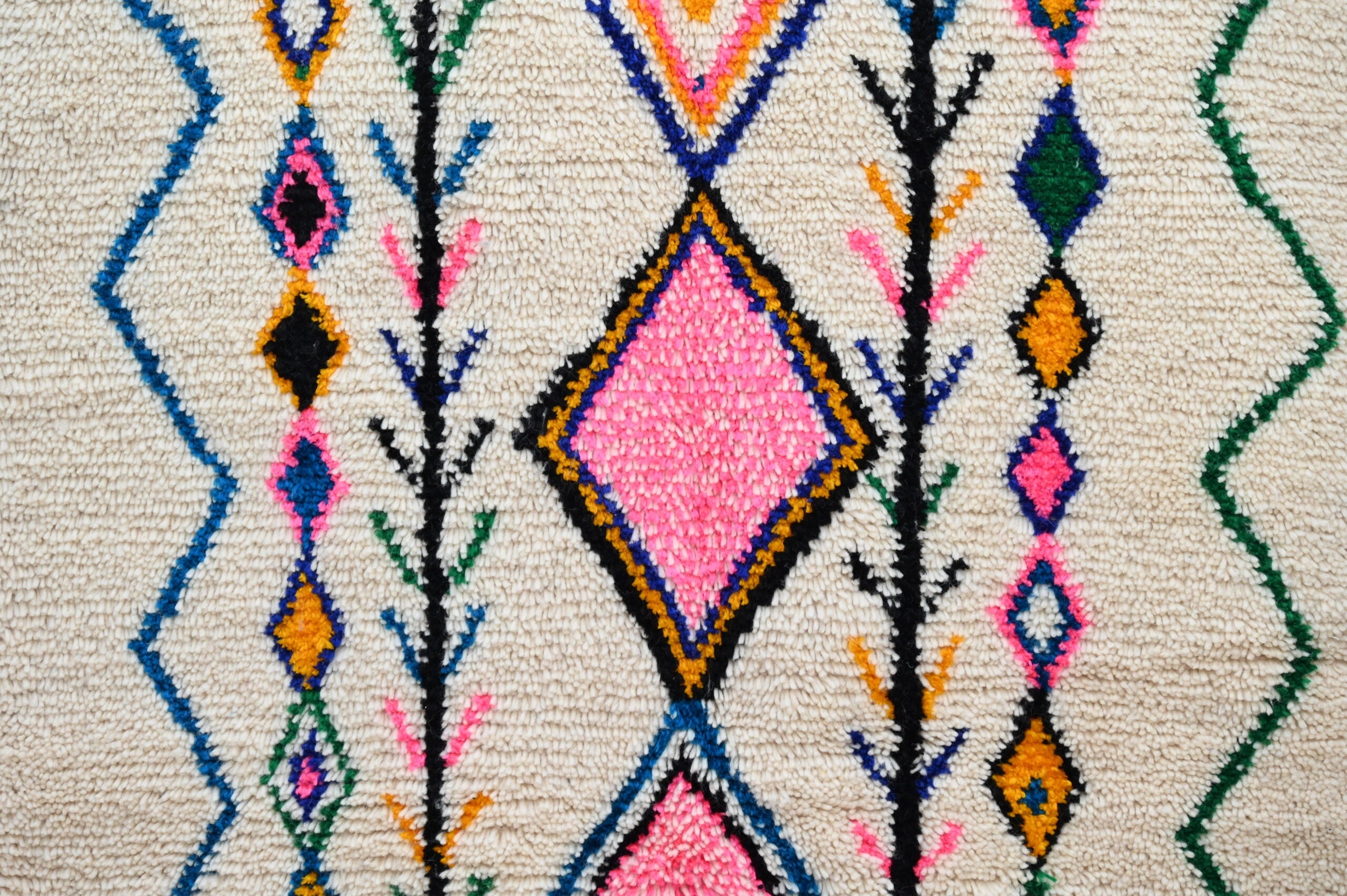 Handmade Moroccan Azilal Rug 243x131 cm