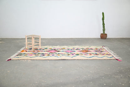 Handmade Moroccan Azilal Rug 243x131 cm - Moroccan Rugs