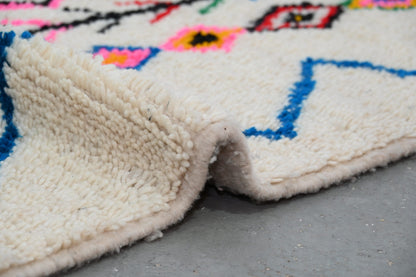 Handmade Moroccan Azilal Rug 243x131 cm - Moroccan Rugs