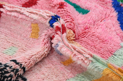 Handmade Moroccan Azilal Rug - 244x147 cm - Moroccan Rugs