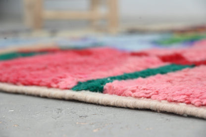 Handmade Moroccan Azilal Rug - 244x147 cm - Moroccan Rugs