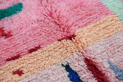 Handmade Moroccan Azilal Rug - 244x147 cm - Moroccan Rugs