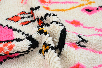 Handmade Moroccan Azilal Rug - 245x141cm - Moroccan Rugs