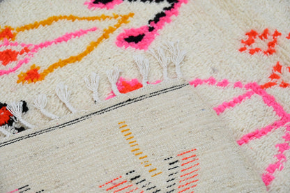 Handmade Moroccan Azilal Rug - 245x141cm - Moroccan Rugs