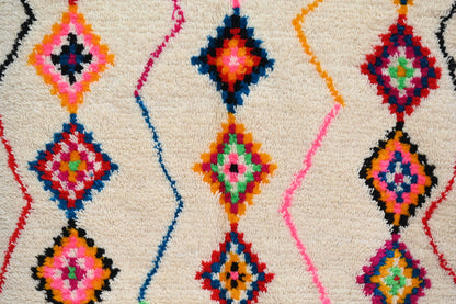 Handmade Moroccan Azilal Rug 246x142cm - Moroccan Rugs