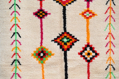 Handmade Moroccan Azilal Rug 246x146 cm - Moroccan Rugs