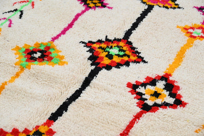 Handmade Moroccan Azilal Rug 246x146 cm - Moroccan Rugs