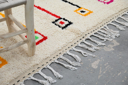 Handmade Moroccan Azilal Rug 246x146 cm - Moroccan Rugs