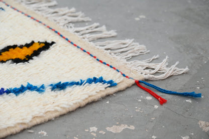 Handmade Moroccan Azilal Rug 246x148 cm - Moroccan Rugs