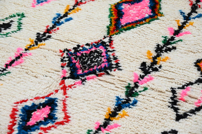 Handmade Moroccan Azilal Rug 246x148 cm - Moroccan Rugs