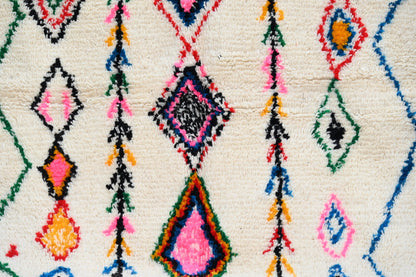 Handmade Moroccan Azilal Rug 246x148 cm - Moroccan Rugs