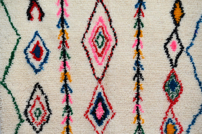 Handmade Moroccan Azilal Rug 246x148 cm - Moroccan Rugs