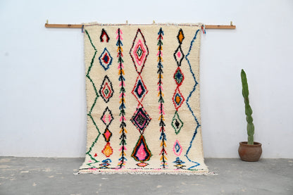 Handmade Moroccan Azilal Rug 246x148 cm - Moroccan Rugs