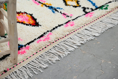 Handmade Moroccan Azilal Rug 246x148 cm - Moroccan Rugs